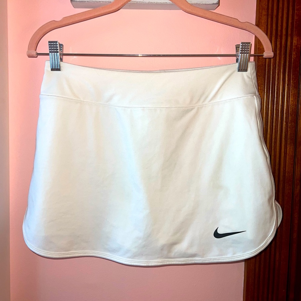 White Nike Tennis Skirt Skort